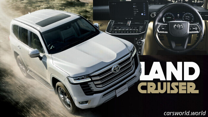 2026 Toyota Land Cruiser 300 ottiene una revisione digitale, ma nessuno può comprarlo / Carscoops